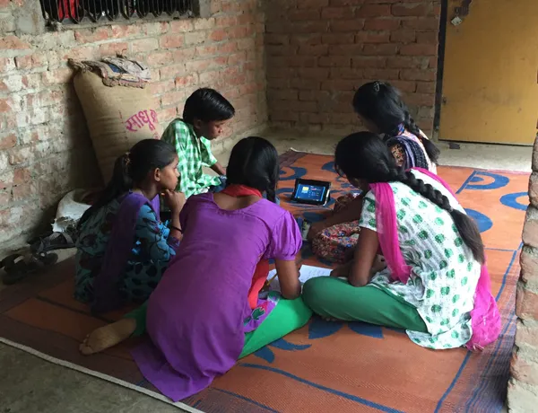 Students Classroom Tech